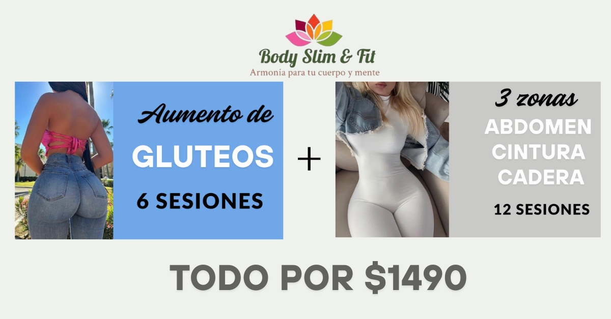 Promo combo glúteos y busto